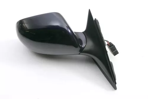 Audi A4 B5 elektrischer Spiegel vorne rechts Außenspiegel Blau LZ5L (mitte1999 (100125)