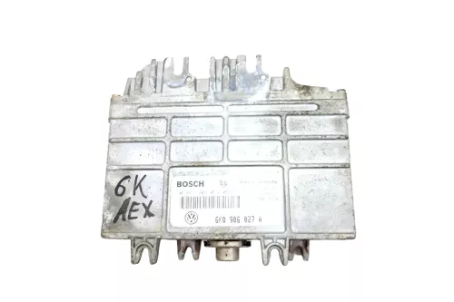 Seat Ibiza 6k Steuergerät Motor Motorsteuergerät 6K0906027A 44kw AEX 60PS