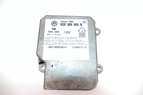 VW Passat 3B 3BG Steuergerät Airbag Airbagsteuergerät 6Q0909605B Index 02 (100254)
