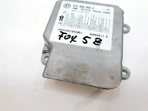 VW Polo 9N 9N3 Steuergerät Airbag Airbagsteuergerät 1C0909605K Index 08 Fabia