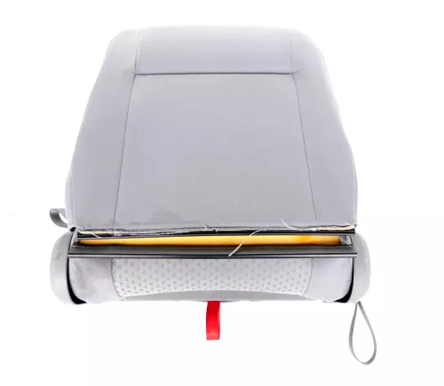 VW Touran Sitz hinten links grau (hinterm Fahrersitz) Rücksitz - 101798 (101798)