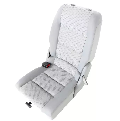 VW Touran Sitz hinten links grau (hinterm Fahrersitz) Rücksitz - 101798 (101798)