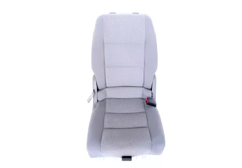 VW Touran Sitz hinten rechts grau (hinterm Beifahrersitz) Rücksitz Einzelsitz hi
