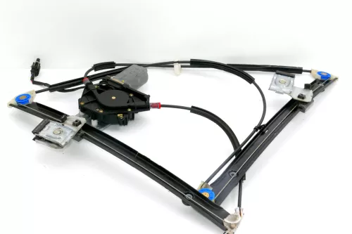 VW Polo 6N elektrischer Fensterheber Motor + Gestänge vorne links 2/3-Türer (101893)
