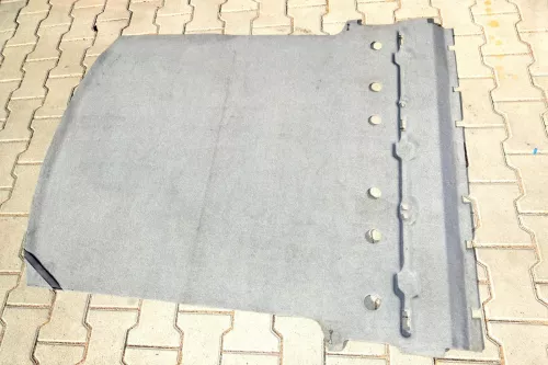 VW Touran Verkleidung Teppich Kofferraum Kofferraumteppich Boden    grau (102190)
