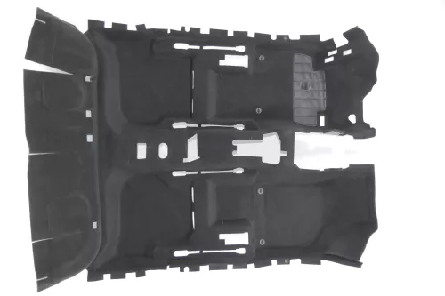 VW Golf 5 V 1K Teppich Innenraumteppich Innen Bodenbelag 1k1863367AL anthrazit (102196)
