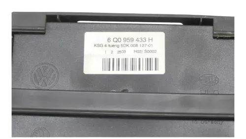 VW Polo 9N Komfortsteuergerät KSG 6Q0959433H Steuergerät Komfort Skoda Fabia (103151)