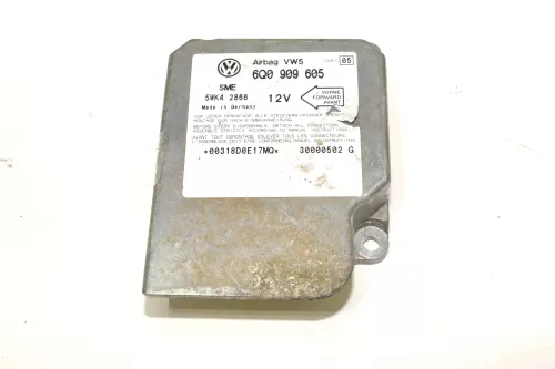 VW Polo 6N2 Bora Steuergerät Airbag Airbagsteuergerät 6Q0909605 Index 05