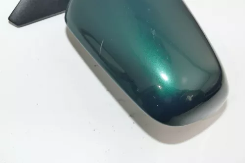 VW Polo 6N manueller manuell Spiegel Außenspiegel rechts mit Glas grün LC6P (103390)