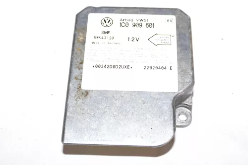 VW Golf 4 Bora T5 Steuergerät Airbag Airbagsteuergerät 1C0909601 Index 04 Lupo