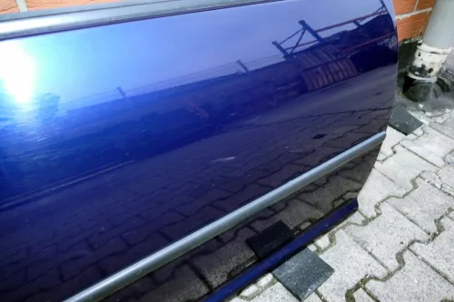 VW Golf 4 Tür vorne rechts Beifahrertür 3-Türer blau LB5N (103544)