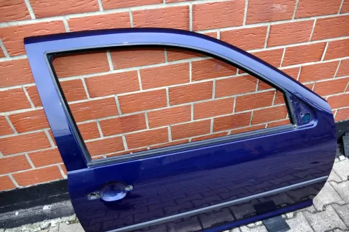 VW Golf 4 Tür vorne rechts Beifahrertür 3-Türer blau LB5N (103544)