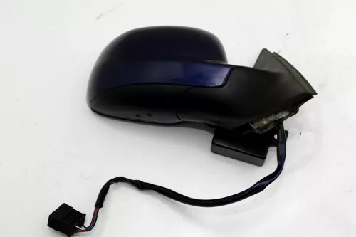 VW Passat 3B 3BG elektrischer Spiegel Außenspiegel rechts mit Glas blau LN5Y