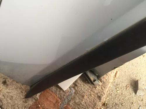 Audi A6 4A C4 Tür Türblatt vorne rechts Beifahrertür silber LY7M (104256)