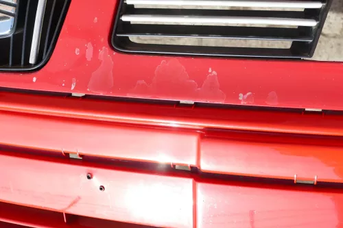 Seat Ibiza 6K Stoßstange Frontstoßstange vorne rot Faceliftmodell (ab ca. 1999) (104546)