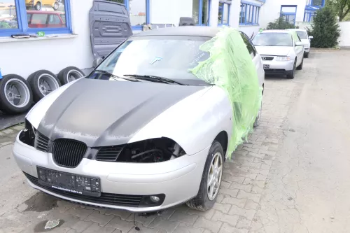Seat Ibiza 6L Kotflügel vorne links silber LS7N L57N bis 2010  (104809)