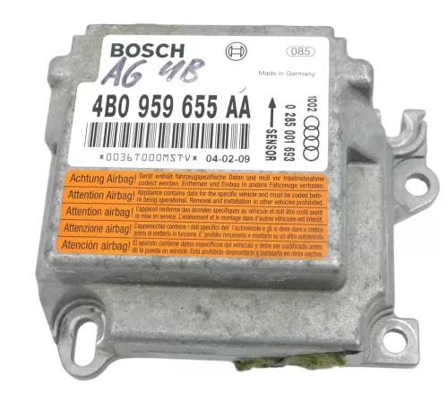 Audi A6 4B C5 Steuergerät Airbag Airbagsteuergerät 4b0959655AA (104998)