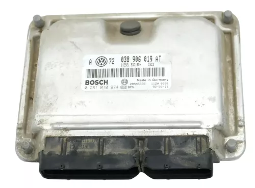 VW Golf 4 Steuergerät Motor Motorsteuergerät 1,9 TDI AXR 74kw 101 PS 038906019AT