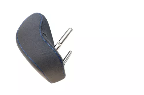 VW Golf 5 Kopfstützen Kopfstütze hinten in der Mitte blaue Nähte