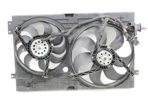 VW Golf 4 Bora Lüfterzarge Lüfter Kühlerlüfter Klimaanlage 1J0121207M 1J0959455M