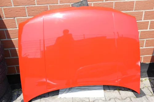 VW Golf 4 Motorhaube Haube Klappe vorne rot LP3G (105922)