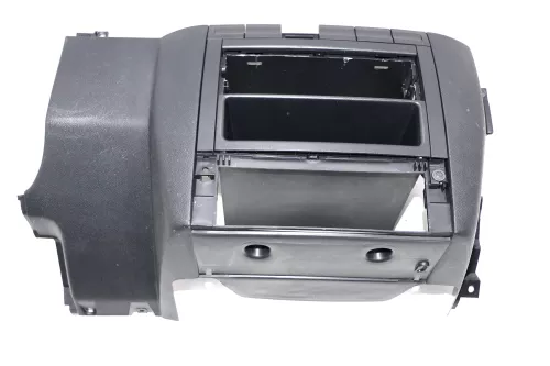 Skoda Fabia 6Y Mittelkonsole Verkleidung um Radio schwarz 6Y1858089A 47H (106254)