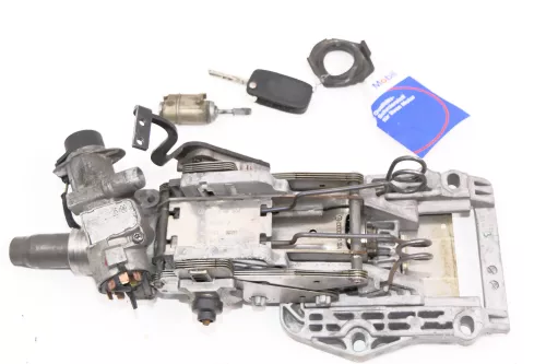 Audi A6 4B Zündschloß Schloß Zündung Schlüssel 4B0905851B mit 1x Türshloß (106419)