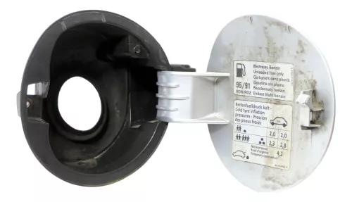 VW Golf 5 Tankdeckel Klappe Tankklappe Deckel Tank silber LA7W (106454)