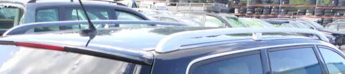 Audi A6 4B Dachreling Dach Chrom silber beide rechts und links Reling (106624)