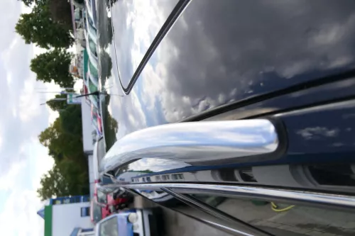 Audi A6 4B Dachreling Dach Chrom silber beide rechts und links Reling (106624)