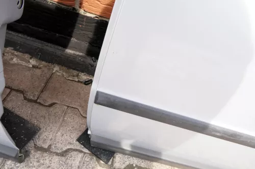 VW Passat 3B 3BG Kombi Variant Tür hinten links silber LB7Z (106771)