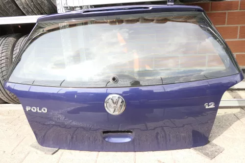 VW Polo 9N Heckklappe Kofferraumklappe Klappe hinten blau LB5N - 107224