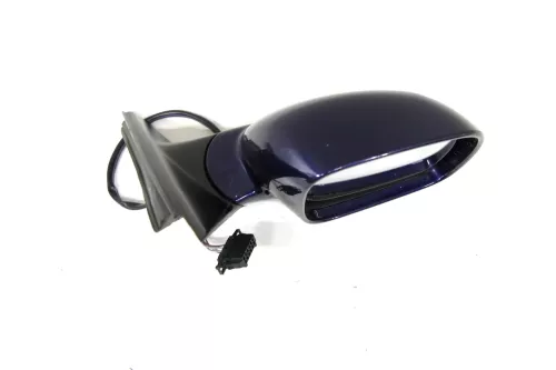 VW Passat 3B 3BG elektrischer Spiegel Außenspiegel rechts mit Glas blau LB5N