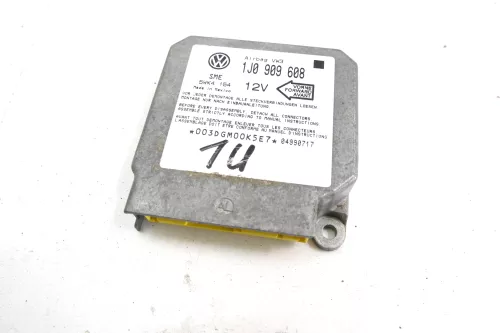 VW Polo 6N Lupo Arosa Steuergerät Airbag Airbagsteuergerät 1J0909608 (107375)