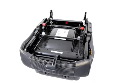 VW Touran Sitz hinten links anthrazit (hinterm Fahrersitz) Rücksitz - 107921 (107921)