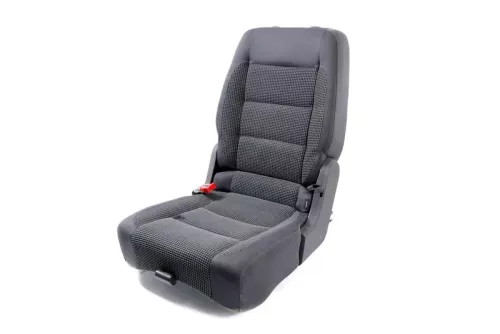 VW Touran Sitz hinten links anthrazit (hinterm Fahrersitz) Rücksitz - 107921 (107921)
