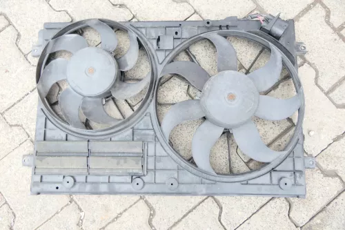 VW Golf 5 Lüfterzarge Lüfter Kühlerlüfter Klimaanlage 1K0959455DT Eos Touran