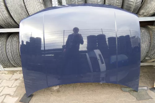 VW Golf 4 Motorhaube Haube Klappe vorne blau LA5G Frontklappe (108527)