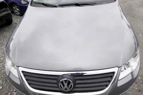 VW Passat 3C Motorhaube Klappe vorne vorn Haube grau LA7T Fronklappe Lack