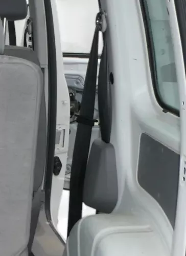 VW Caddy 2K Gurt hinten rechts 1. Sitzreihe Fahrgastraum 2K0857812C (109322)