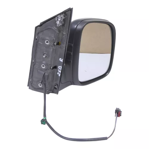 VW Caddy 2K elektrischer Spiegel Außenspiegel beheizt rechts schwarz original (109329)