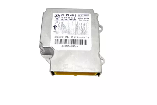 Audi A6 4F Steuergerät Airbag Airbagsteuergerät 4F0959655B 4F0910655E Index 08 (109401)