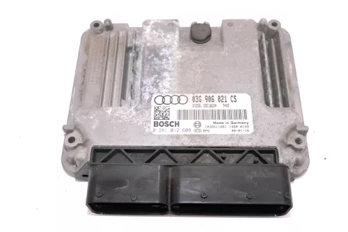 Audi A3 8P Steuergerät 1.9 TDI 77kw 105PS BLS Motor 03G906021CS 03G997017MX (110057)