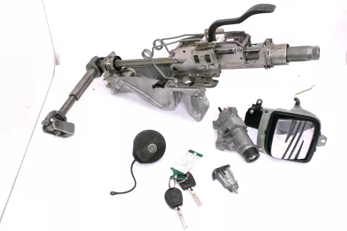Seat Ibiza 6L Schloßsystem Türschloß Heckschloß mit 2x Schlüssel Schloß Zündschl