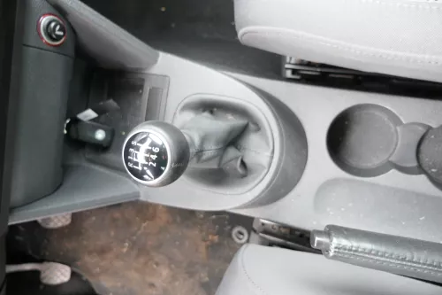 VW Touran 1T Schaltknauf Schaltsack Schaltung Schaltknüppel anthrazit/schwarz