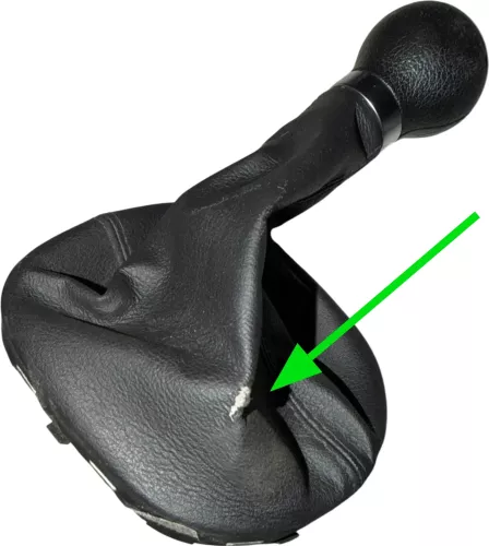 VW Touran 1T Schaltknauf Schaltsack Schaltung Schaltknüppel anthrazit/schwarz (110376)
