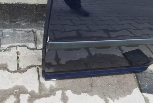 VW Golf 4 Limousine Tür hinten links blau LC5H (KEINkombi) (110547)