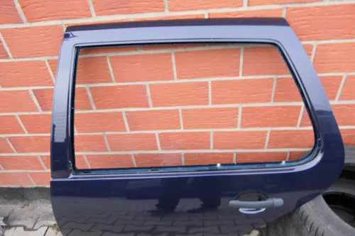 VW Golf 4 Limousine Tür hinten links blau LC5H (KEINkombi) (110547)