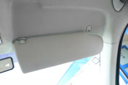 VW T5 Doka Pritsche Sonnenblenden Sonnenblende grau rechts  (110737)
