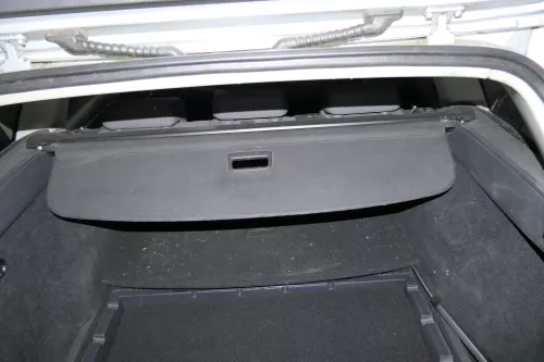 VW Golf 5 +6 AJ5 Kombi Variant Laderaumabdeckung Rollo Kofferraum schwarz (110829)